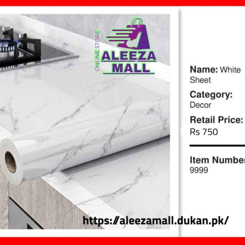 Marble Sheet White