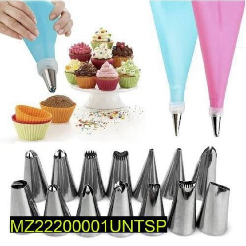 Cake Decorating Set 14 Piece