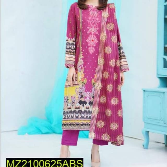 3 pc lawn Original Fabric