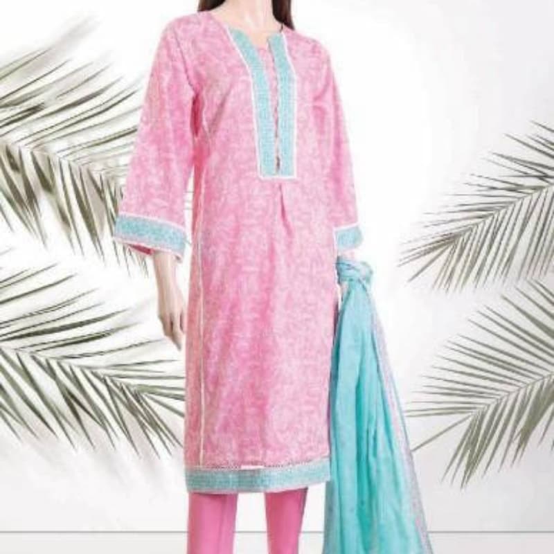 3 Pc Printed Premium Lawn Original