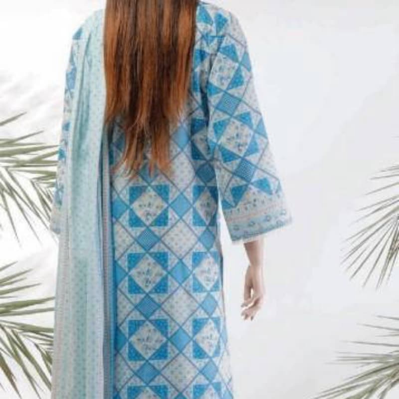 Saya 3 pc lawn Unstitched orignal fabric
