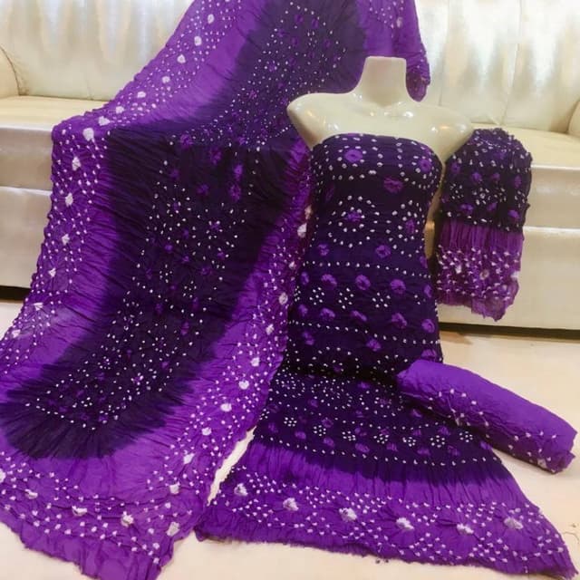 3 Pc Beautiful chunri suit
