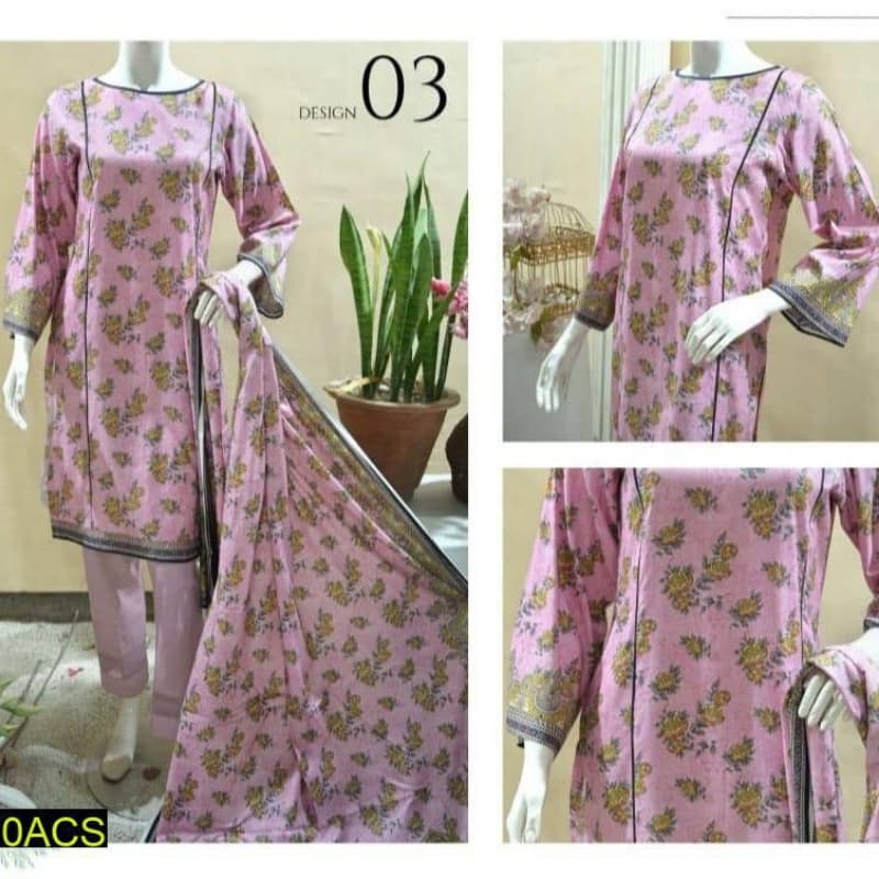 3 pc Fabric Linen Suits