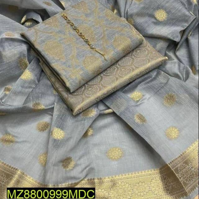 Organza Jacquard Fabric Unstitched suits