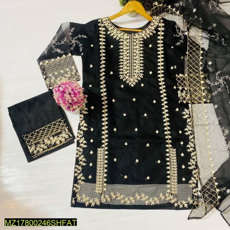 Organza Orignal Fabric suit