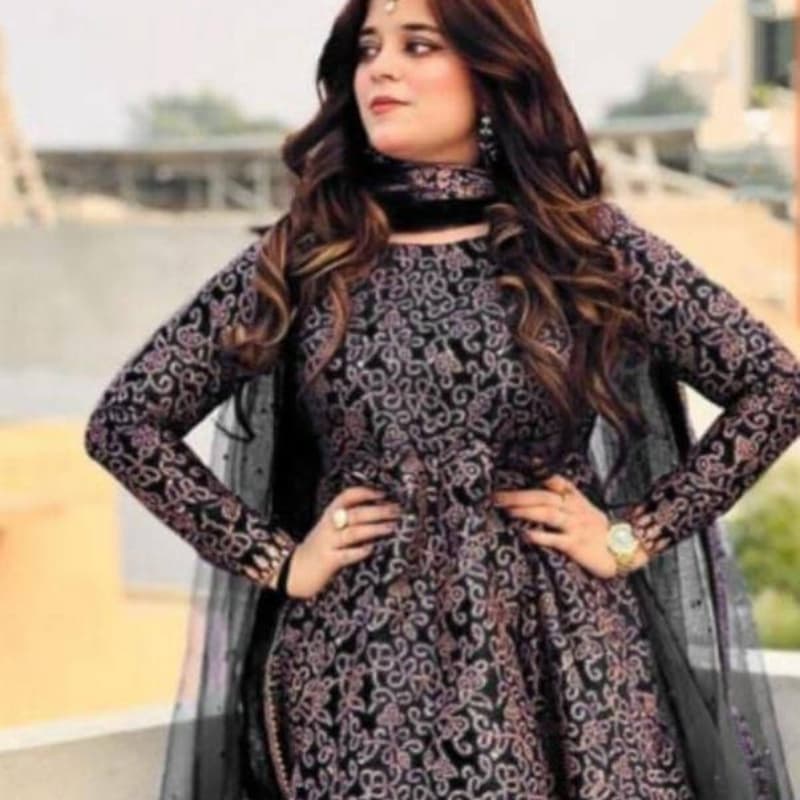 2 pc Katan silk Suit