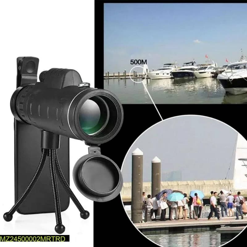 Mobile telescope with stand