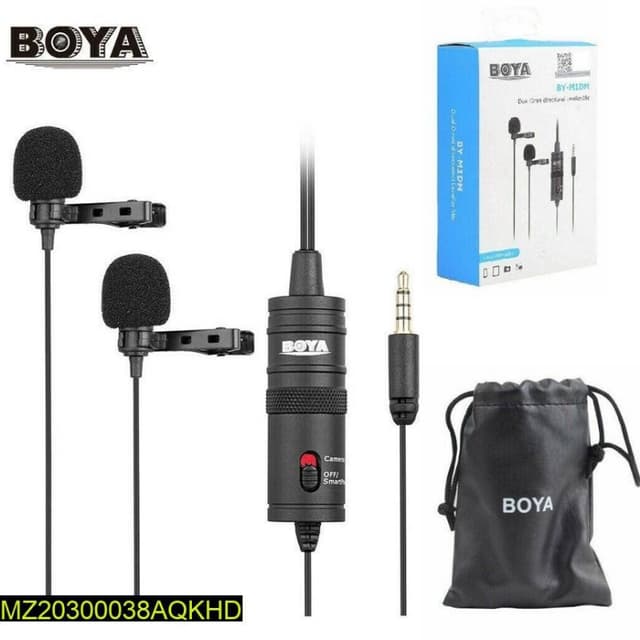 Boya dual mic collar