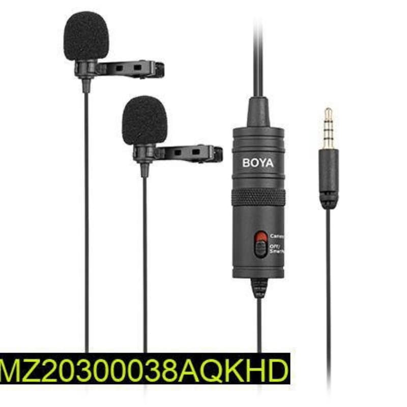 Boya dual mic collar